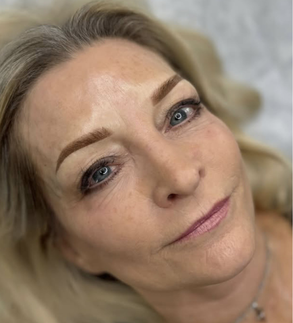 Ombre Powder treatment