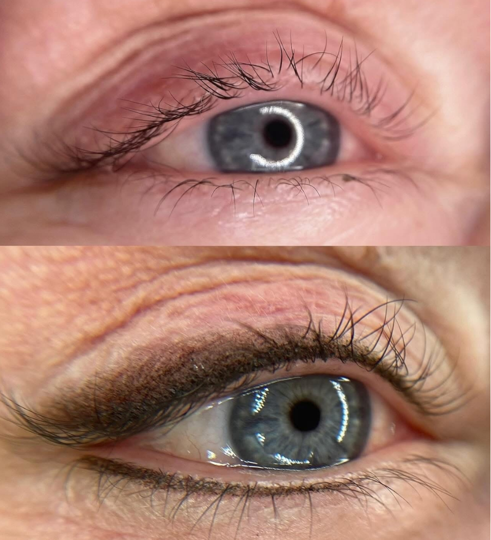 eyeliner tattoo